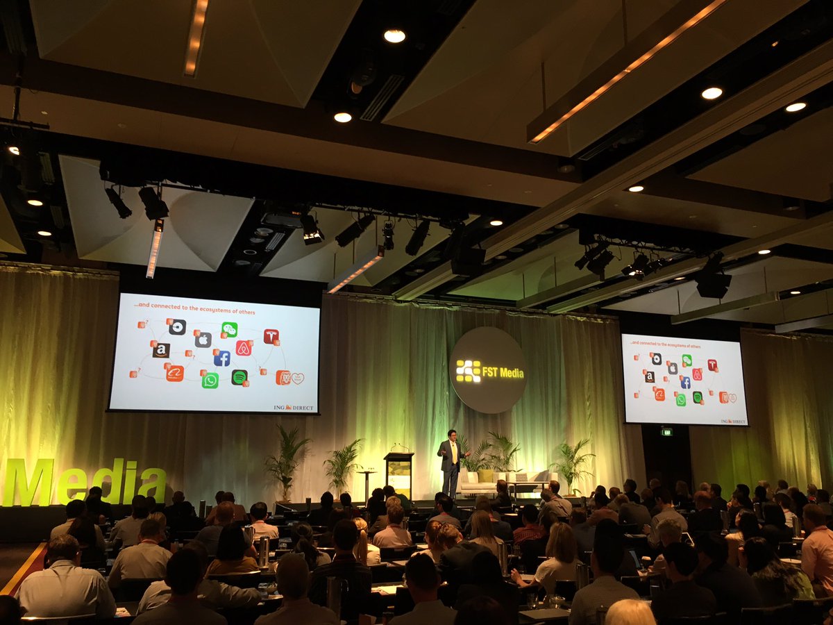 MaxBoulat's tweet photo. Becoming a true #digital #bank by Uday Sareen from @INGDIRECTAUS at @FSTMedia #SYDBanking https://t.co/DiAdOfe4aT