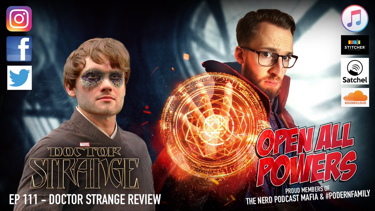 openallpowers's tweet image. &amp;lt;&amp;lt;BRAND NEW EPISODE&amp;gt;&amp;gt;  (111)
#DoctorStrangeReview #PodernFamily #WonderWoman #NPM
soundcloud.com/open-all-power…