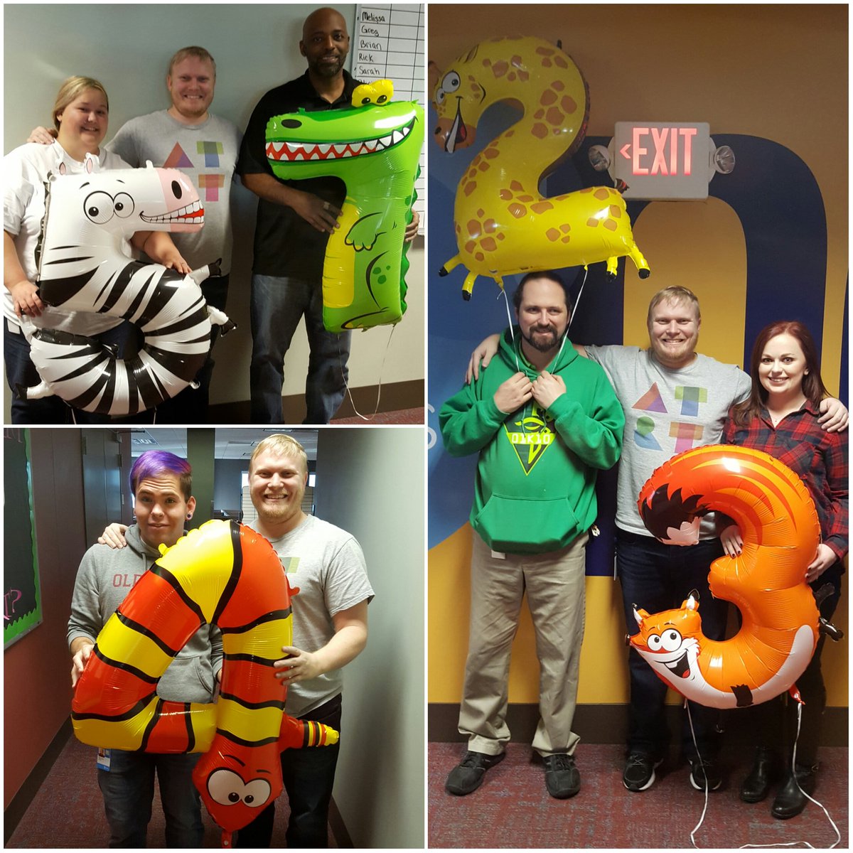 Great job Alicia and Rick at #5 and #7, Bryan at #4, and Team Matt and Team Caitlin at #2 and #3! #AwesomeATSD <a href="/dauntfav/">DMoran</a> <a href="/ChrisGDaugherty/">Chris Daugherty</a>