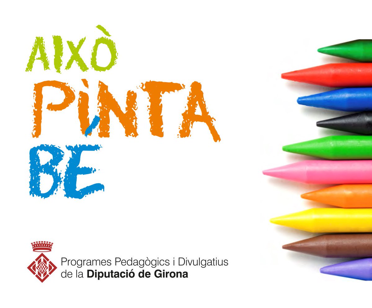 🖌 Encara no coneixes el concurs "Això pinta bé" que organitza la #DdGi?
Informa't a bit.ly/2fnAH8b