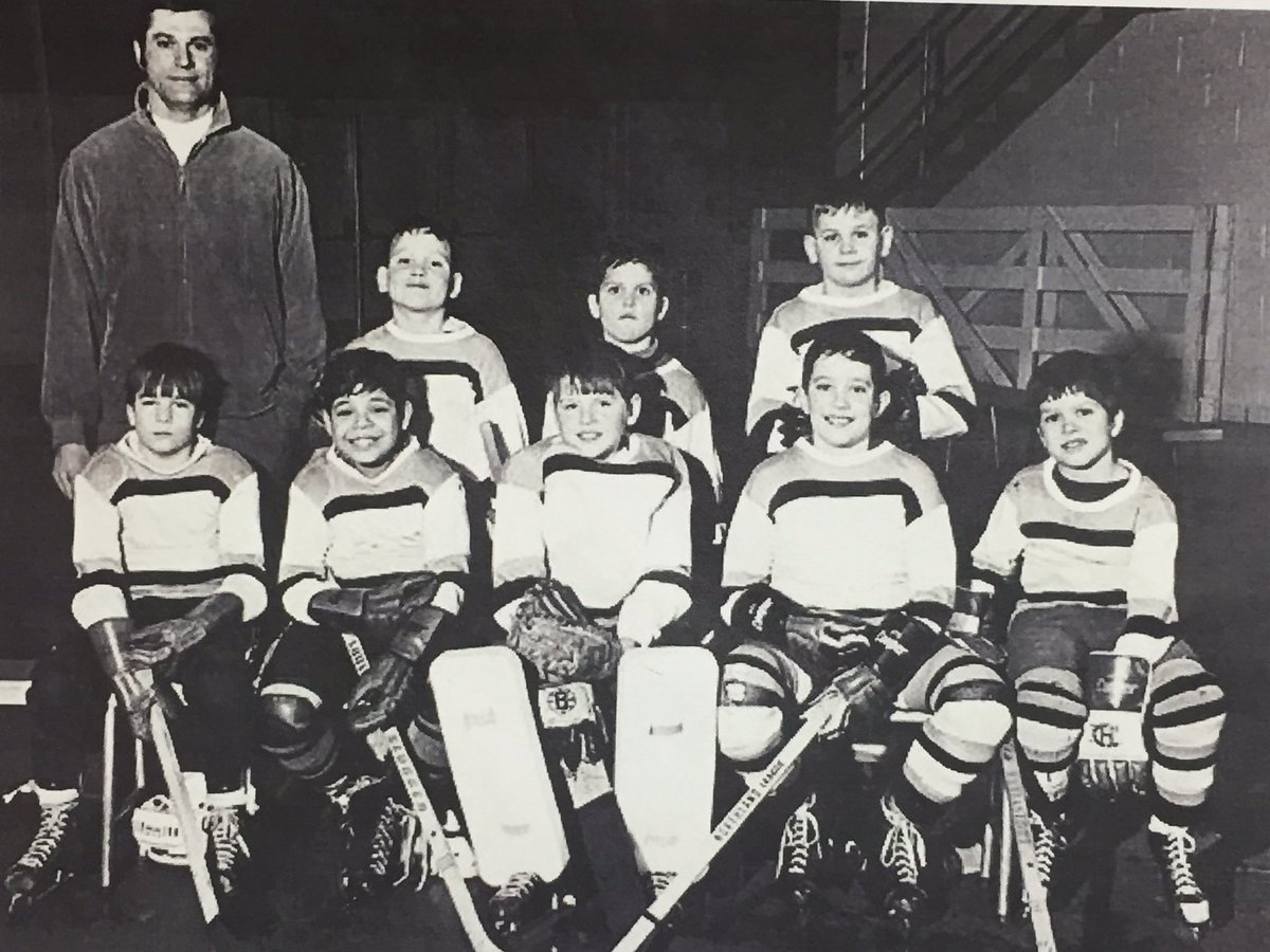 jimharbaugh's tweet image. The first Sports Team my brother and I were ever a part of, Bowling Green Bruins, circa 1969,