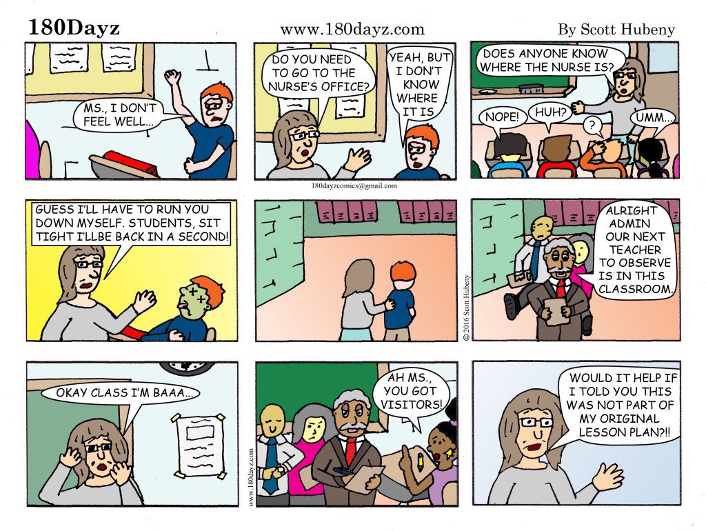 180Dayz's tweet image. Out of Sight Observation #180Dayz #educationcartoons #schoolcomics #teachercomics… 180dayz.com/2016/11/10/out…