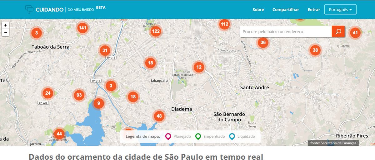 CodeForBrasilia's tweet image. Conheça ações dos Hackers Civic de São Paulo estão fazendo, transformando a cidade mais melhor para o cidadão.cuidando.vc/?/home