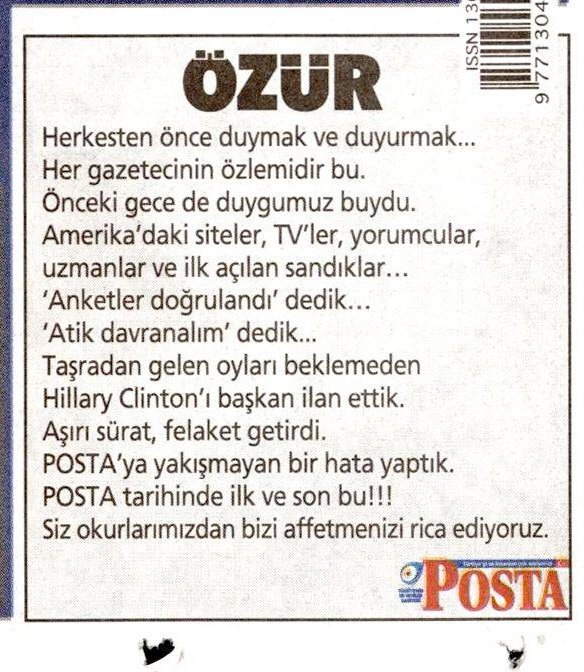 BsknTrump's tweet photo. Sevgili @postacomtr  Bir özür de bana borçlusunuz ;) https://t.co/gpKBO2H4TI