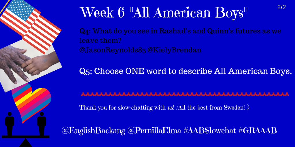 EnglishBackang's tweet photo. #AABSlowChat Here are once again all the questions for week 6 of #GRAAAB Thanks to @ms_coniglio for arranging the slow chat! Fantastic! :) https://t.co/Ps4ewHvCzi