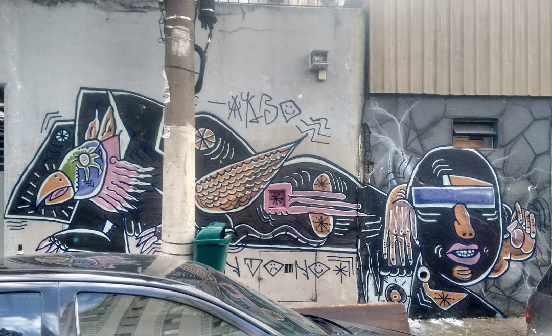urbanblackfish's tweet photo. Work by Akbo In São Paulo, Brasil

Vist: https://t.co/MDh7qT1Iro 
#Akbo #UrbanARt #StreetArt #Brasil #SaoPaulo #BlackFish https://t.co/7swetPOf8Q