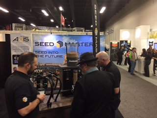 SeedMasterMfg's tweet photo. Come see us in the Prairie Pavilion @agritradetoday! New #innovation for 2017! #xeedsystem @SeedMasterTrent https://t.co/2Ixyhldvd5