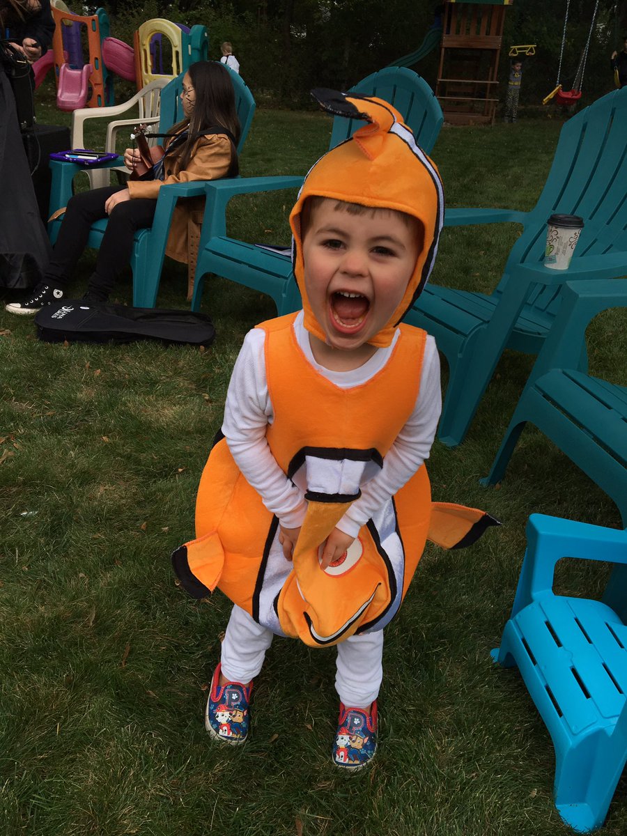 jacksmama11's tweet photo. @AnnaKendrick47 I hate selfies so I'll tweet a pic of my son dressed as Nemo instead. This is how excited I am!!!! #INBOUND16 https://t.co/EmznfTlSnK