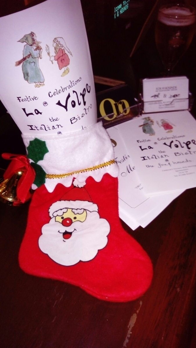 Getting ourselves ready for #Christmas here at La Volpe (Fox &amp; Hounds)! #ChristmasIsComing 🎄