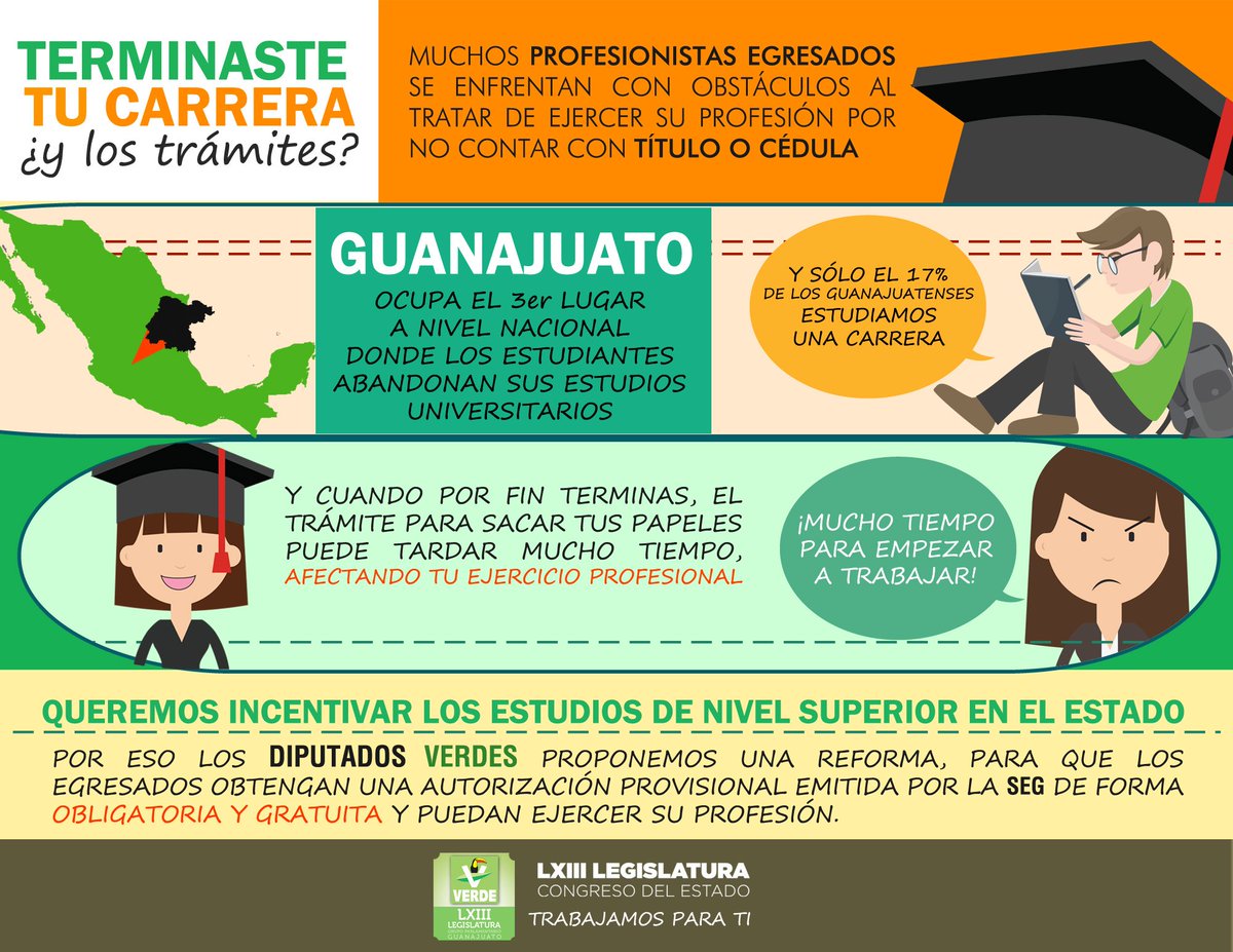 DipVerdeGto's tweet photo. Reforma a Ley de Profesiones busca acortar los tiempos para que profesionistas recién egresados puedan ejercer su profesión @SOLEDAD_LEDEZMA https://t.co/ghy4TWnn3R