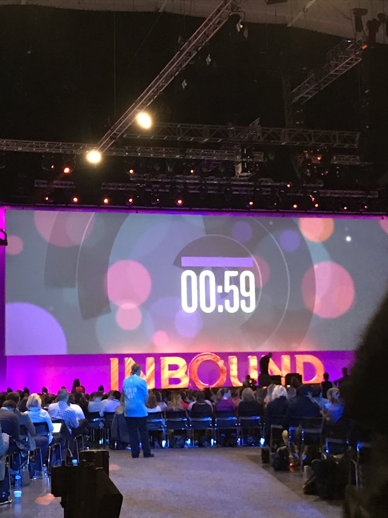 tamienfield's tweet photo. 59 seconds to @AnnaKendrick47 Keynote at #INBOUND16 !! Woot! https://t.co/QGfrlQEO5b