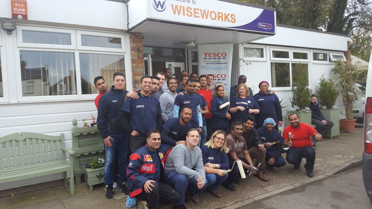Deborahbriody's tweet photo. #big4project done & dusted #Wiseworks
Thanks to all Tesco colleagues that gave up their time to help https://t.co/7snQqwp9fe