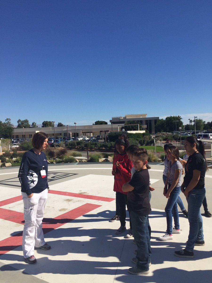MrSolisScorpion's tweet photo. On the helicopter pad.@EisenhowerMed @jhagar10 @DSMSScorpions @kielaj https://t.co/oHtcloRa96