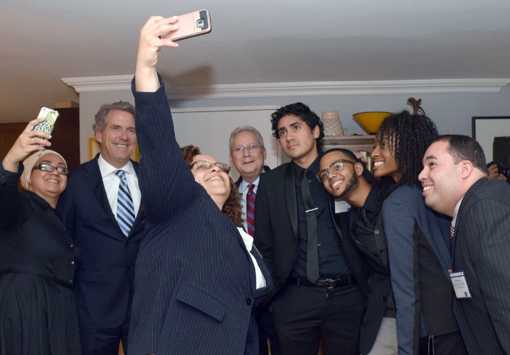 Selfie with Trustees and student leaders, including one terrific student Trustee!  <a href="/chika_onye/">Chika Onyejiukwa</a>