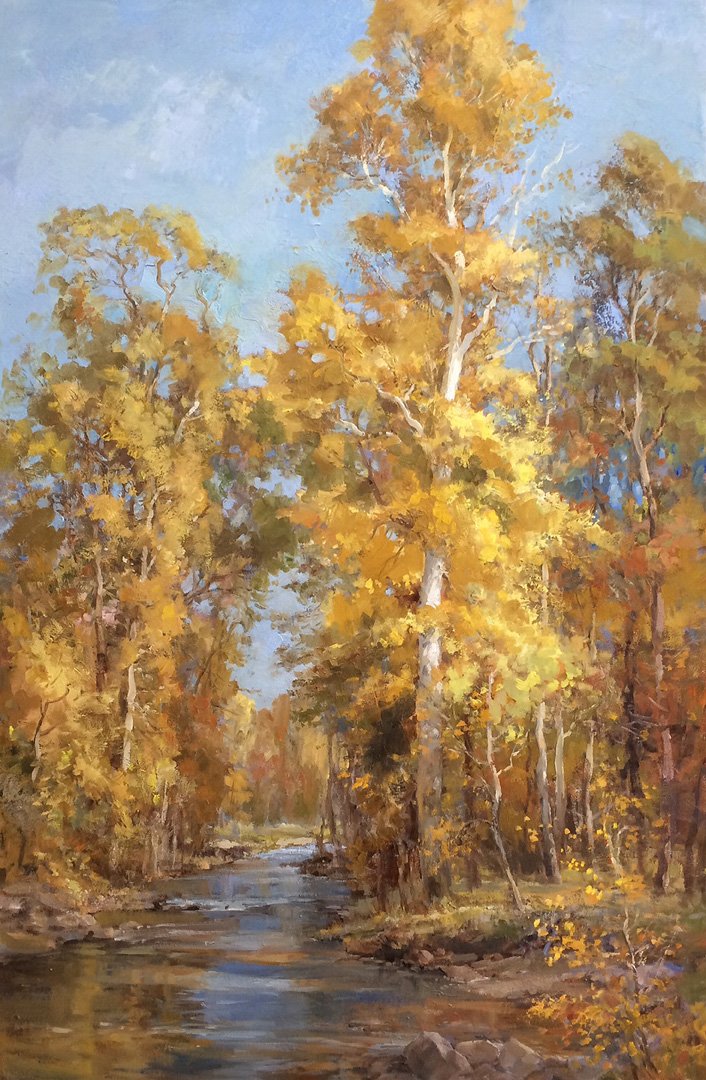 principlegall's tweet photo. Christine Lashley's painting in our juried exhibition "Root to Bloom," which opens tomorrow! #roottobloom #principlegallery #art #painting https://t.co/FNqToqisnn