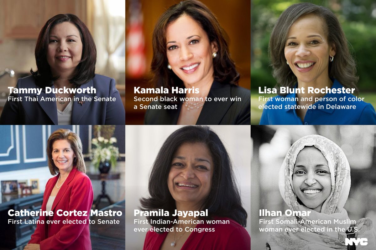 NYCFirstLady109's tweet image. Celebrating all the women who broke new barriers this week. You are a light for all of us.