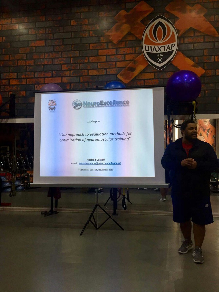 neuroexpt's tweet image. This week we were at @FCShakhtar_eng showing how our products can be used to evaluate and optimize neuromuscular training #eccentricoverload