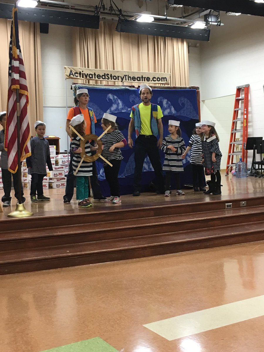 NantucketES_CA's tweet photo. Activated Story Theatre came and showed Kindergarten and 1st grade how imagination makes stories fun! #AACPSAwesome #influentialNES https://t.co/0DvgEx7qN9