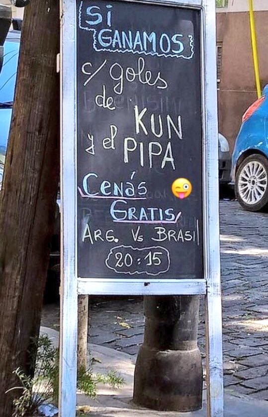 Visto hoy en Buenos Aires, Argentina...