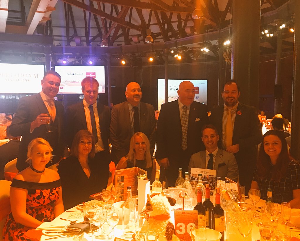 HodgkinsonBuild's tweet photo. @DTSportsawards #DTSA2016 Derbyshire sports awards @ChampionsCeleb https://t.co/utgsYfBX19