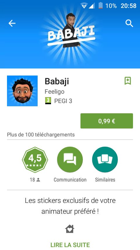 Il y a vraiment des gens qui sont près à payer 1€ pour avoir ma gueule sur leurs messages ! 😂 #Babaji #TPMP