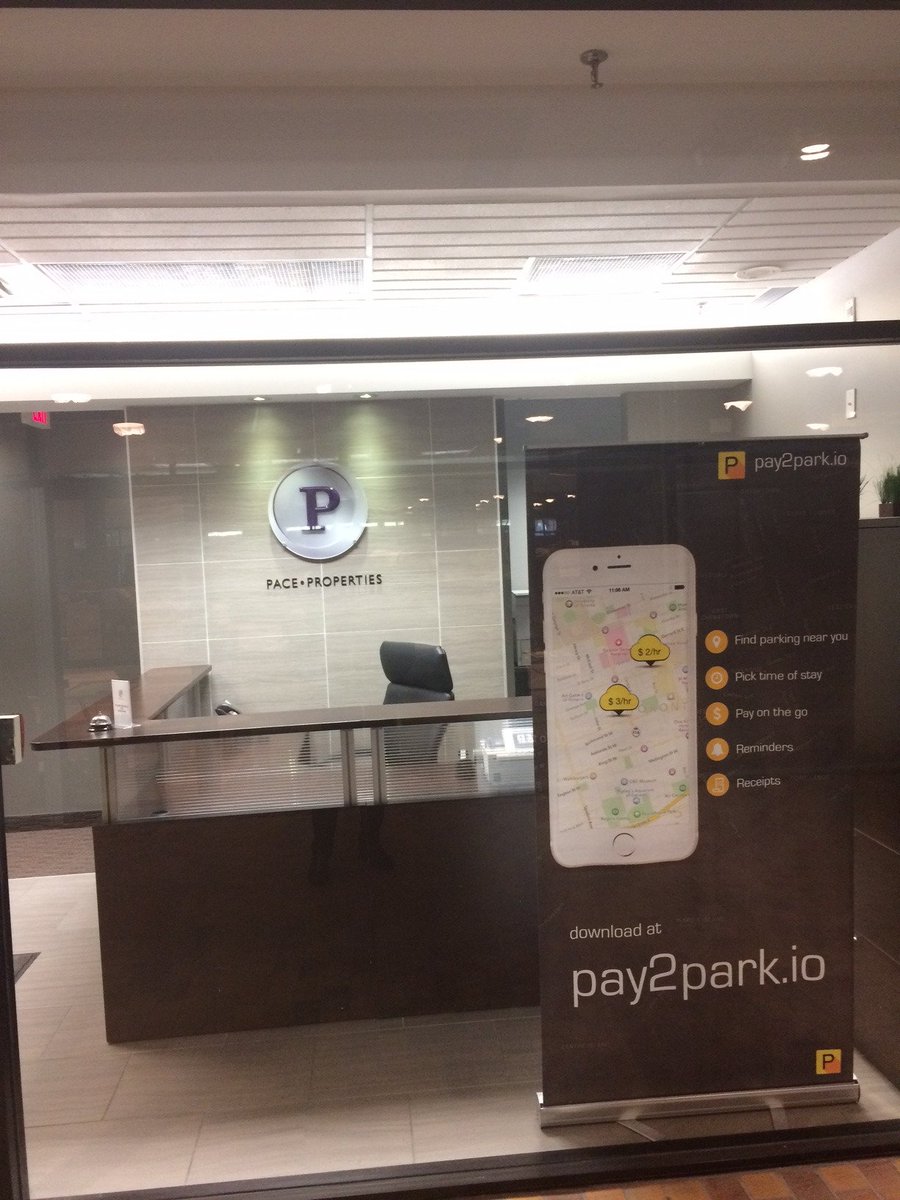 Our awesome banner sitting nicely at our Customer's office