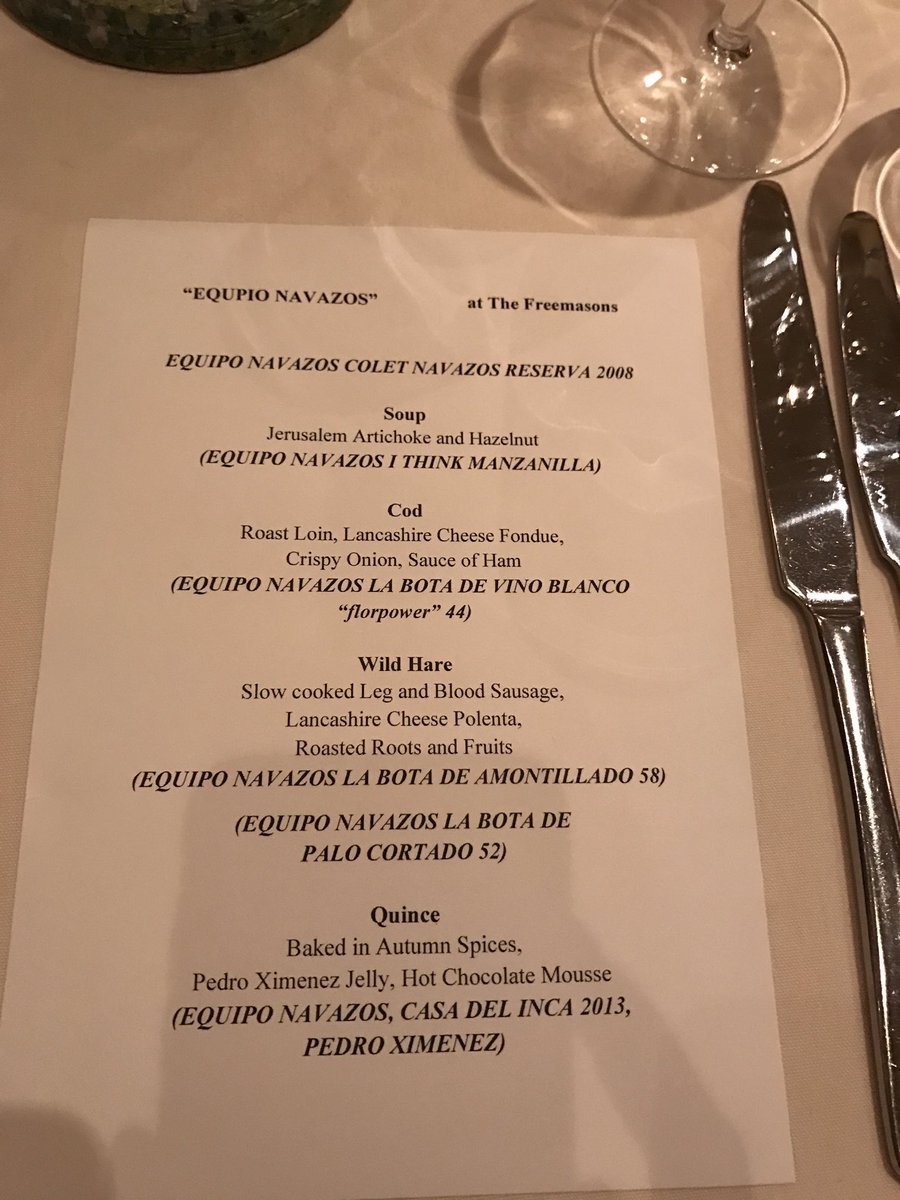LindsayTowler's tweet photo. @SherryWinesUK with the better half enjoying excellent wines, excellent food and excellent company #sherryweek https://t.co/MzH3NiqMfY