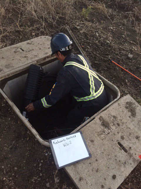cmrevfiberoptic's tweet photo. Another new west Edmonton neighbourhood connected to high speed internet by CMRev. https://t.co/l8MOAw5Yhv