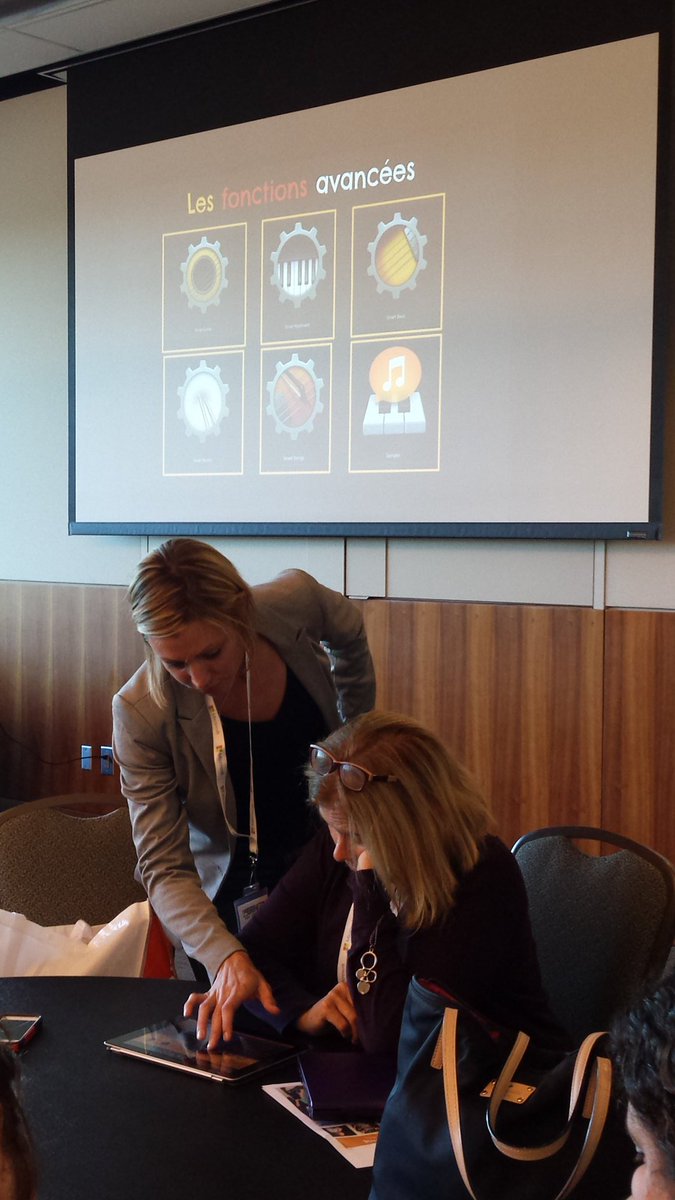 JackieLeardi's tweet photo. @MmeDeneau n'a pas de limites à sa créativité ! #bit15 @CscProvidence https://t.co/4jOC0VRfrv