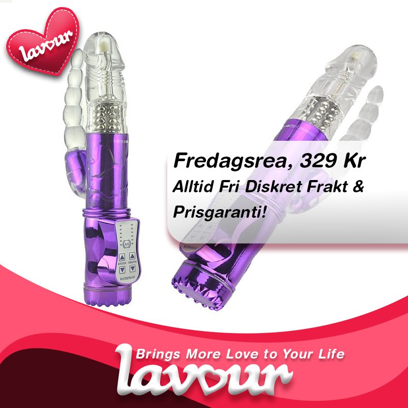 Lavour_se's tweet photo. Fredagsrea, gäller hela helgen!
Dubbla njutningen med Double Pleasure Vibrator - Purple Spin.
https://t.co/bD5SCFzBtE https://t.co/lhv4K3E52u