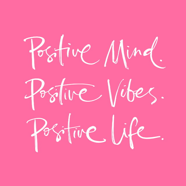 Be #Positive! #JoyTrain #SuccessTRAIN #MotivationMonday RT @holistichonnies