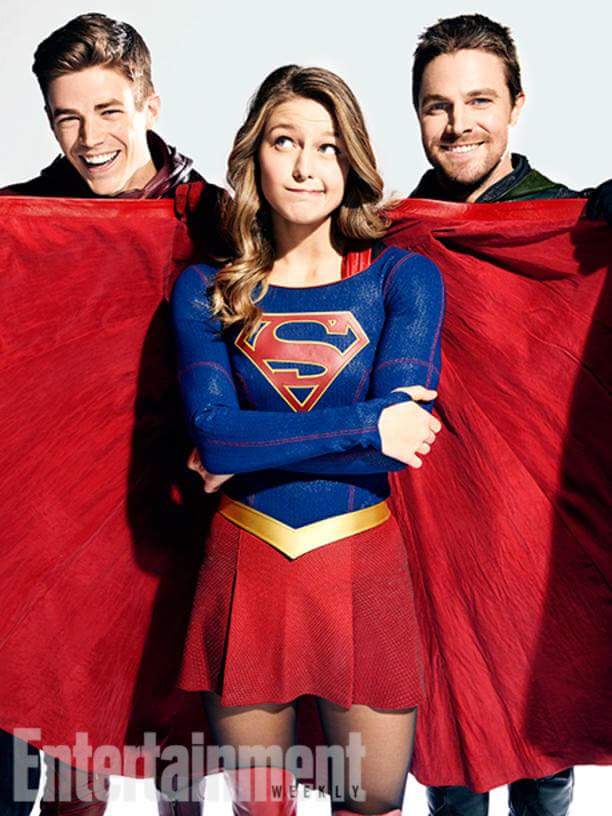 __TheFlashS3__'s tweet photo. EW magazine crossover photo shoot!

The Flash / Arrow / Supergirl / Legends Of Tomorrow. https://t.co/mEK4pVGLrh