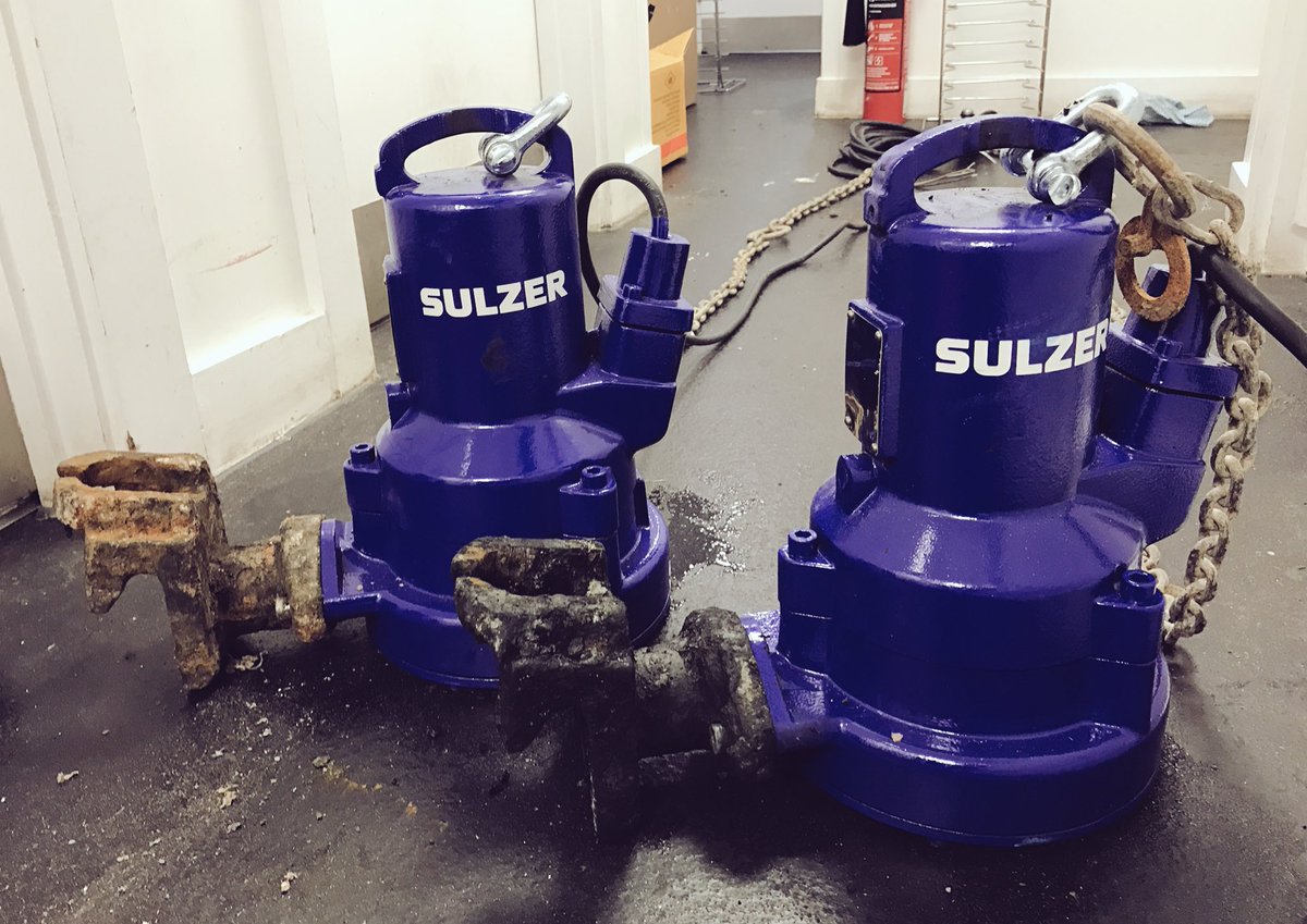 convertwater's tweet photo. 2 new pumps installed @ cafe rouge Watford! #drains #wastewater #sewage #grease #tankers #pumps https://t.co/9YGQhE1gH4