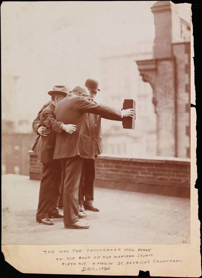 The first documented selfie? #vintagephoto #History #photography