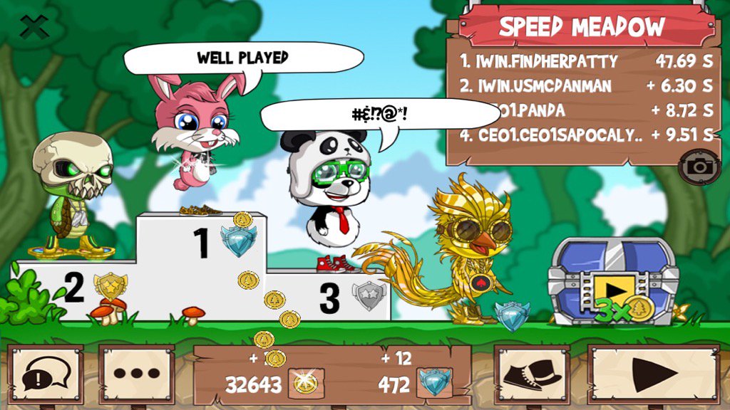 findherpatty's tweet photo. Get on my level, son! #funrun2 #USMCdanman #Panda #CEO1sApocalypse https://t.co/h9noNlcFmd