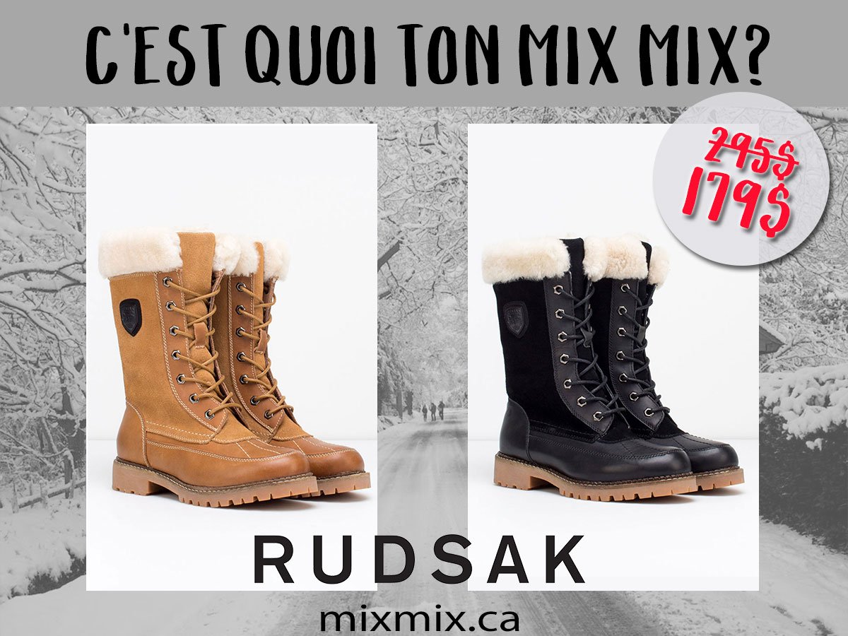 botte rudsak femme