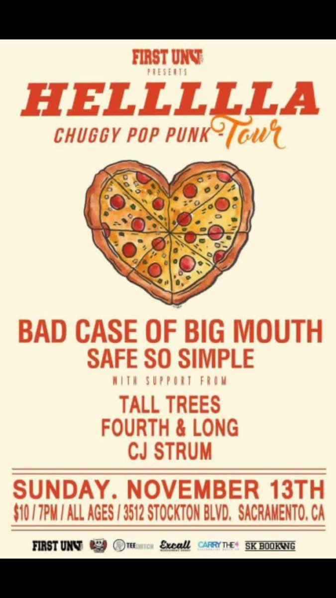 fourthandlongca's tweet photo. This is Sunday night. We've also got another acoustic set in Stockton that night with Fossil Youth at the Blackwater #dontfighteatpizza https://t.co/9M0x8RR4BV