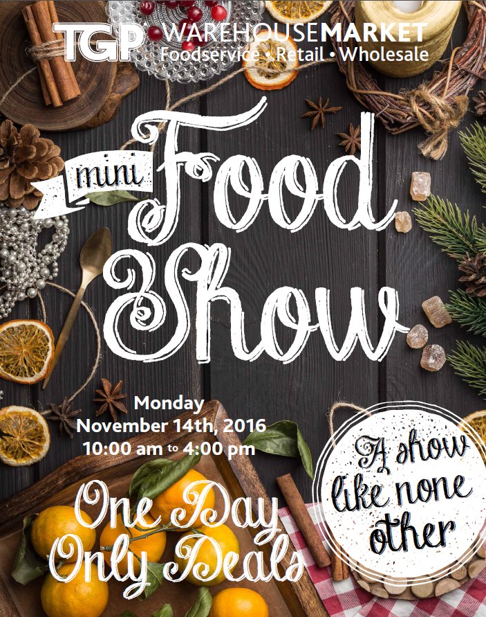 GenumarkYEG's tweet photo. Love the people and events at @TGPFoodservice Oh, and I love food too! https://t.co/2t2c5UWxfW