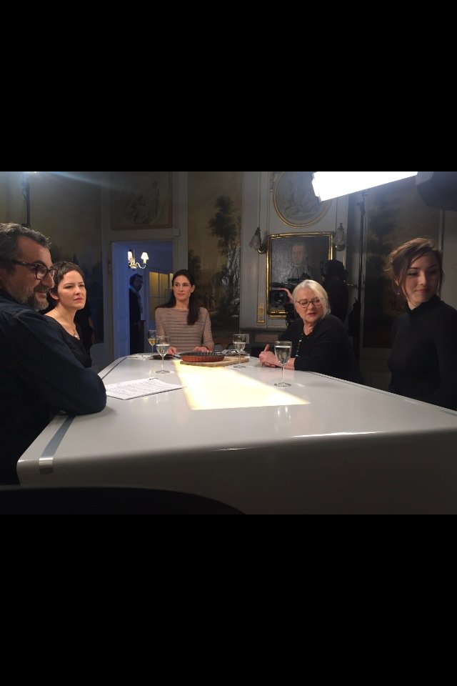 Avoir J.Balasko en face et lui lancer un "Bonsoir André Dussolier, la prostate ça va?". @rtslapuce @Couleur3 #Blier https://t.co/LI7WKqo2Jt