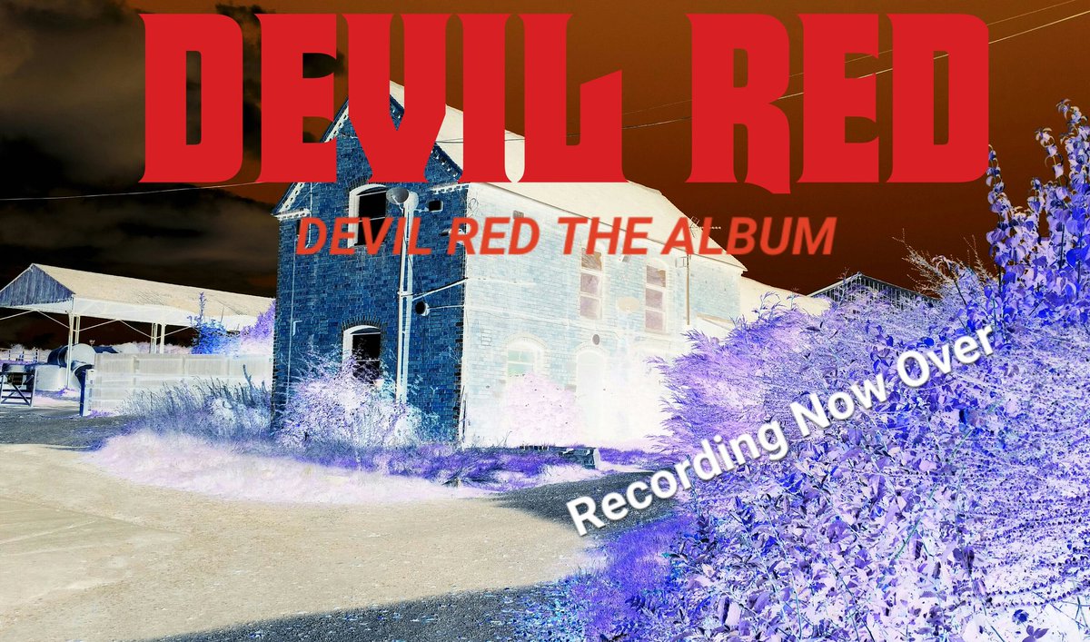 DevilRedRocks's tweet photo. OUR ALBUM IS RECORDED AND NOW IN THE HANDS OF OUR FRIENDS @m2studiosmadhat . #newalbum #unsignedartist 2017 RELEASE ON THE CARDS https://t.co/iFJ9bflD5W