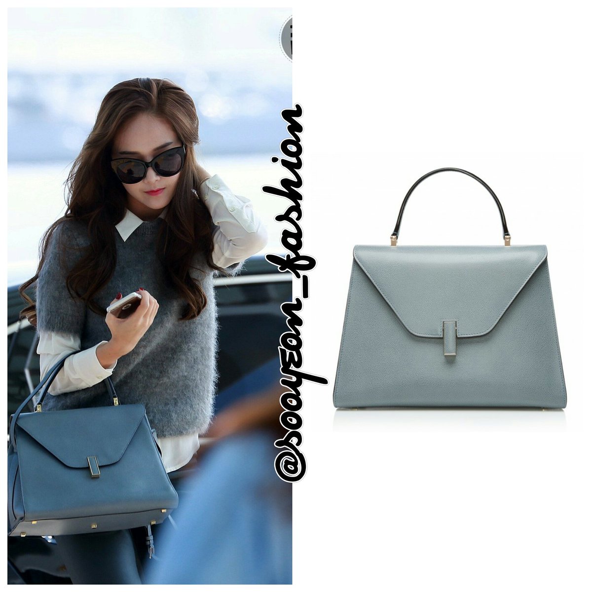 jsy fashion on X: 160706 Incheon Airport BAG: Delvaux Tempete