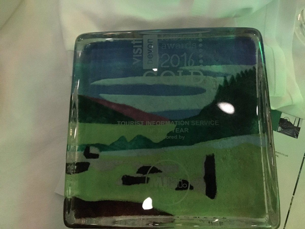 dartmoornpa's tweet photo. Wonderful news that @dartmoornpa Visitor Centres get Gold @VisitDevon #dta16 Congratulations to all the team. https://t.co/IKoMdqBlcZ