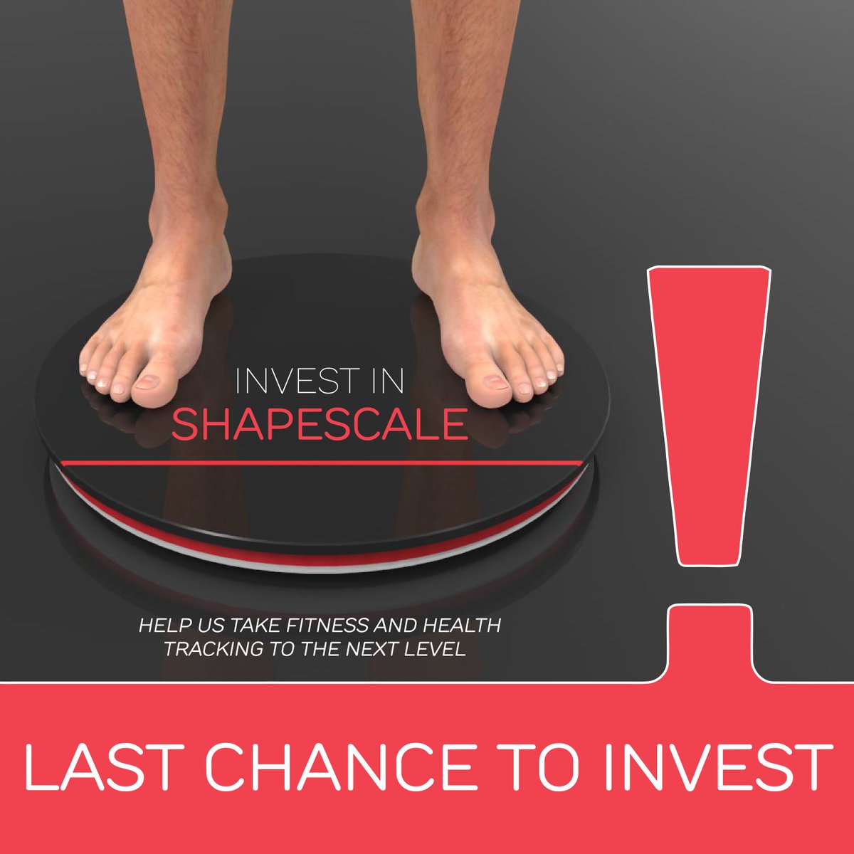 ShapeScale's tweet image. We're closing our #wefunder campaign soon! 💥 It's your last chance to invest in #shapescale! 💥 Don't miss out! wefunder.com/shapescale
