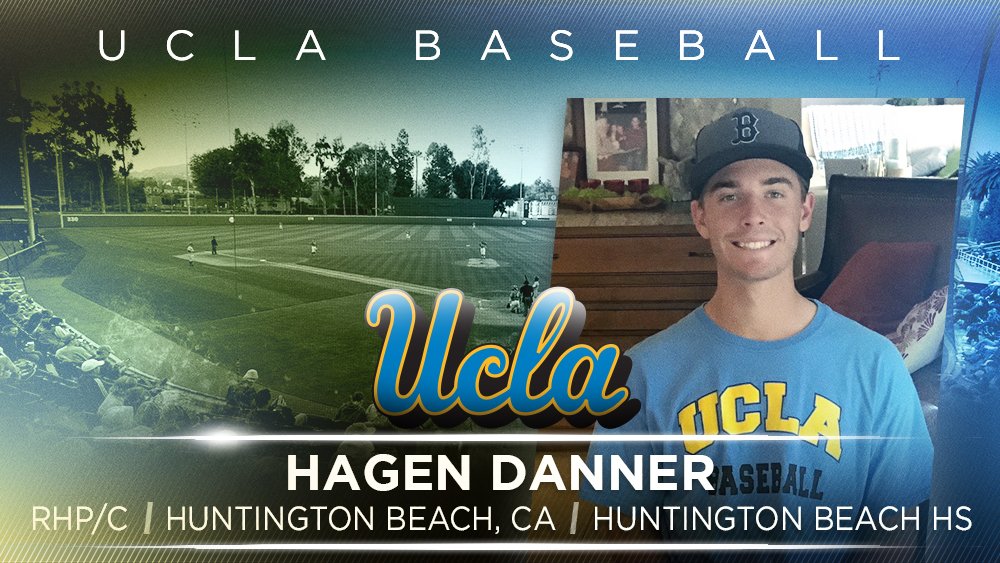 UCLABaseball's tweet photo. Excited to announce Hagen Danner has officially signed with the Bruins! Welcome to Westwood!
#ImABruin #UCLASigningDay https://t.co/mI4UmpZp7M