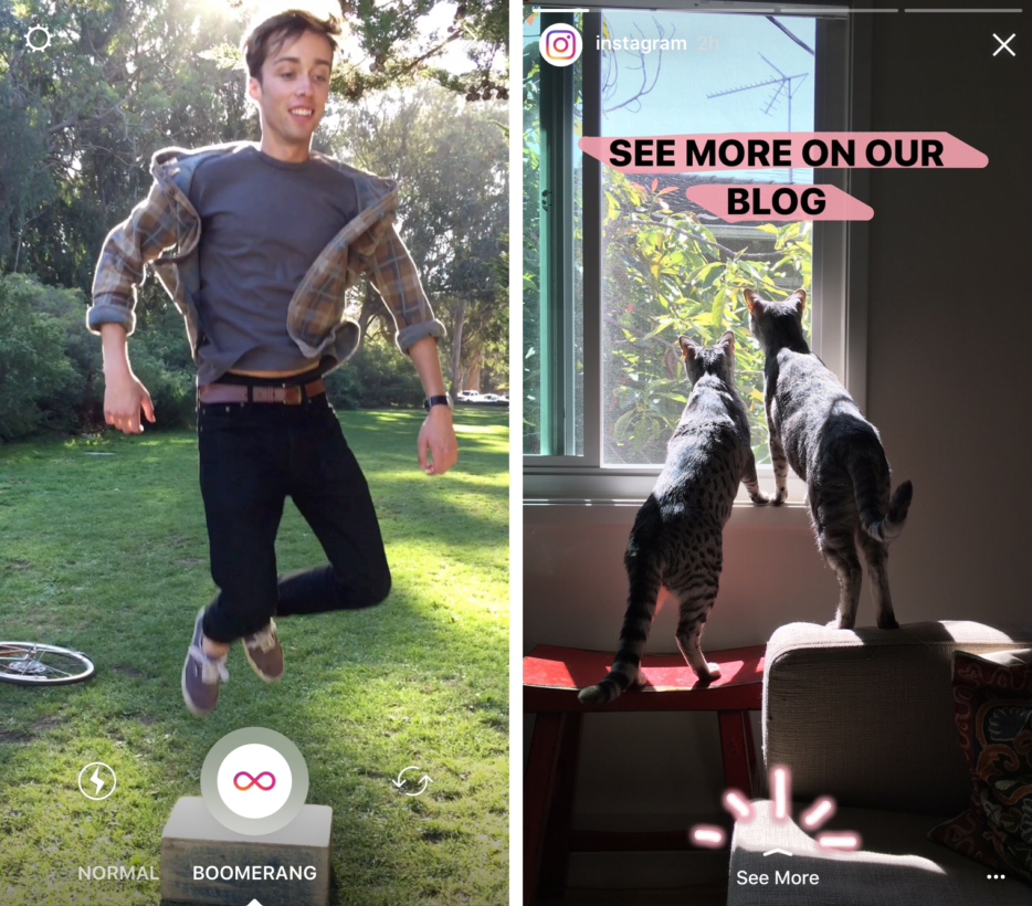 copromote's tweet photo. Instagram Stories now lets you add mentions, URLs and Boomerangs https://t.co/eBo0APVDvN via @TheNextWeb https://t.co/5xNeuoU17M