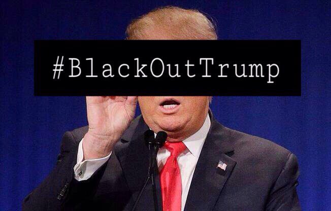 ManualBSU's tweet photo. Join the BSU as we #BlackOutTrump and raise awareness for the countless lives being threatened as a result of this election! https://t.co/iWp409gHWJ