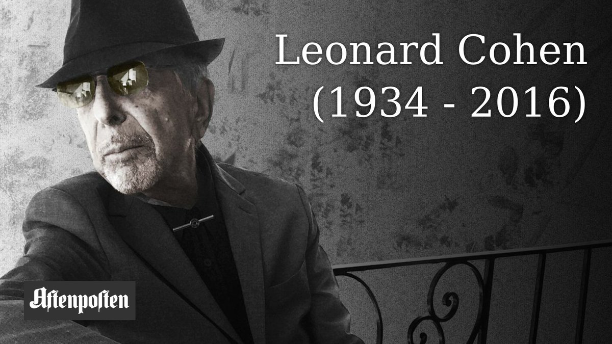 «There is a crack in everything. That's how the light get in» — Leonard Cohen aftenposten.no/kultur/Leonard…