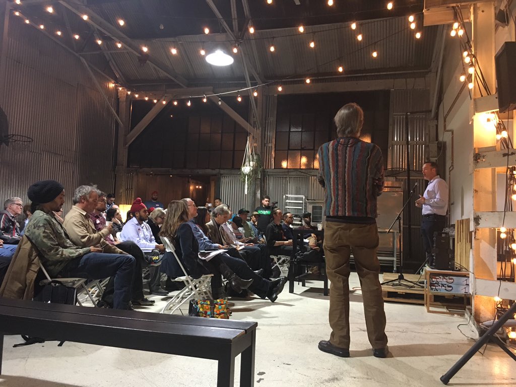CannaTech_SF's tweet image. Full house tonight in San Francisco for the CA Normal meeting - talking taxes, regulations &amp;amp; next steps post prop 64 #legalizedit #normal