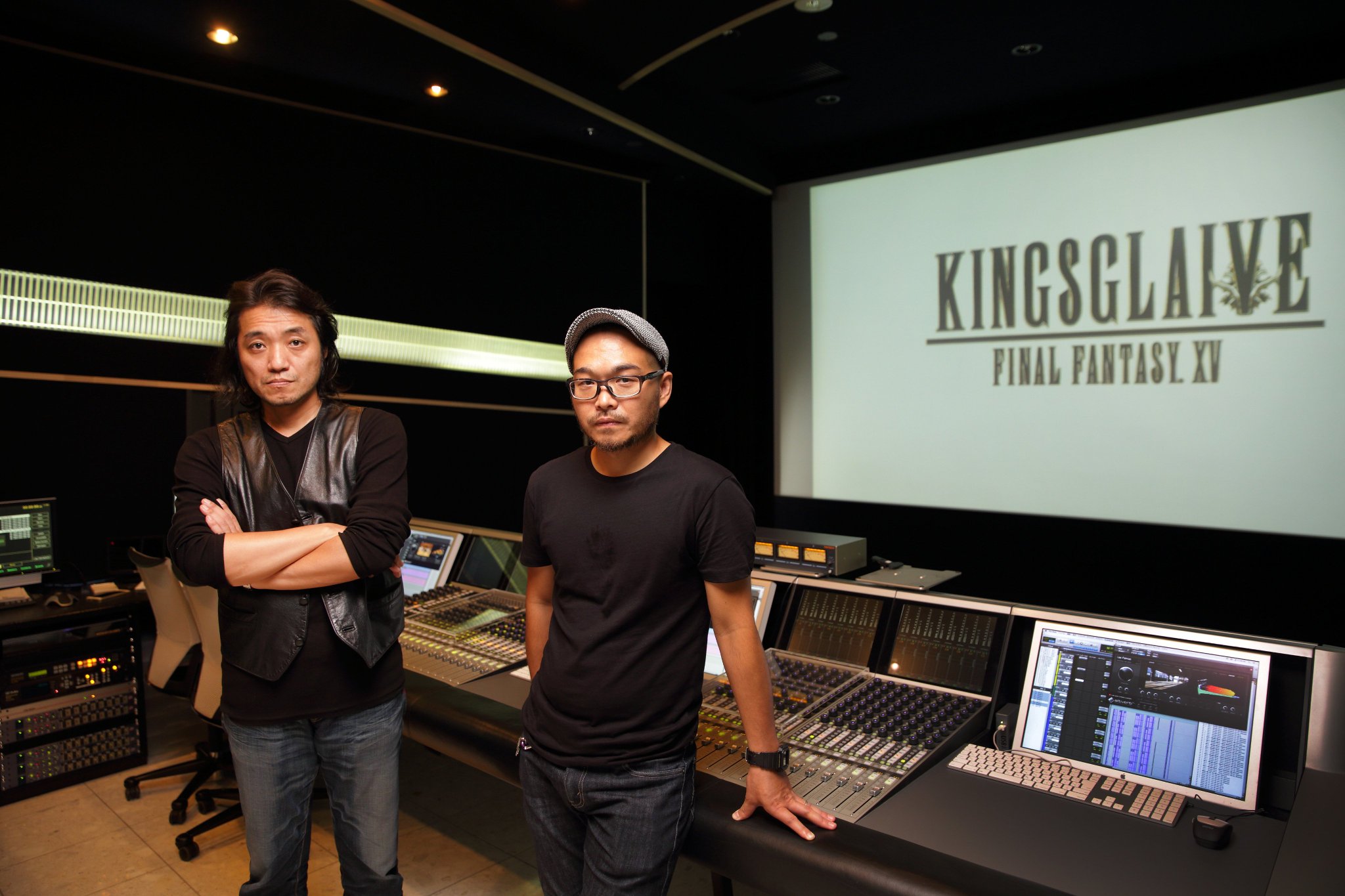 Icon ファイナルファンタジーの世界をフルcgで描いた映画 キングスグレイブ ファイナルファンタジーxv その音響制作を手がけたスクウェア エニックスの菅沼篤氏とミキサーの笠松広司氏にインタビューしました T Co