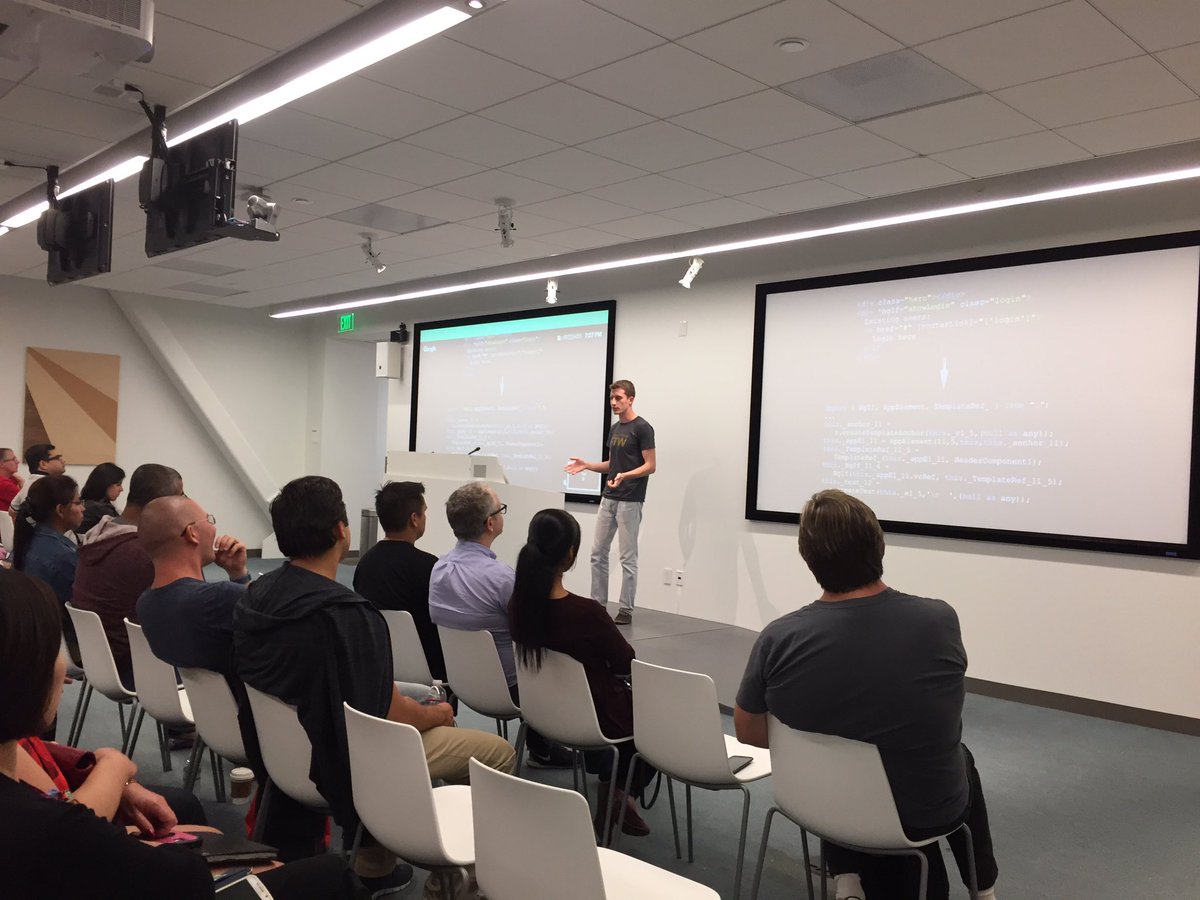 AngularJSOC's tweet image. Learning about "Building Angular Applications For Production" @mgechev 🤓👌@jules_kremer #Angular2
